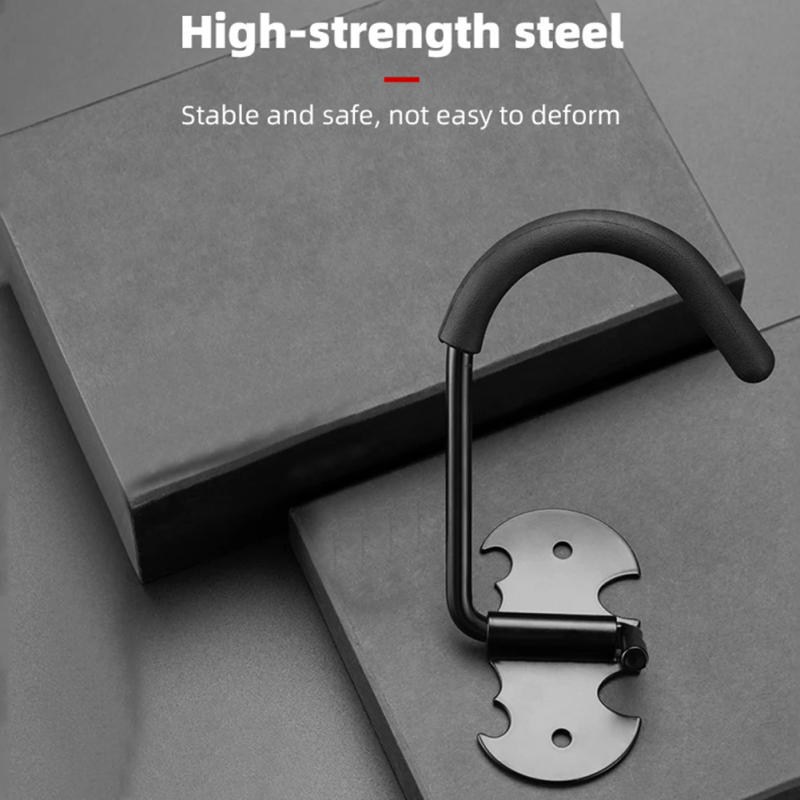 Description Picture 6 of itemBike Stand Wall Mount Bicycle Holder Mountain Bike Rack Stands Steel Storage Hanger Hook Mounted Rack Cycling Equipment