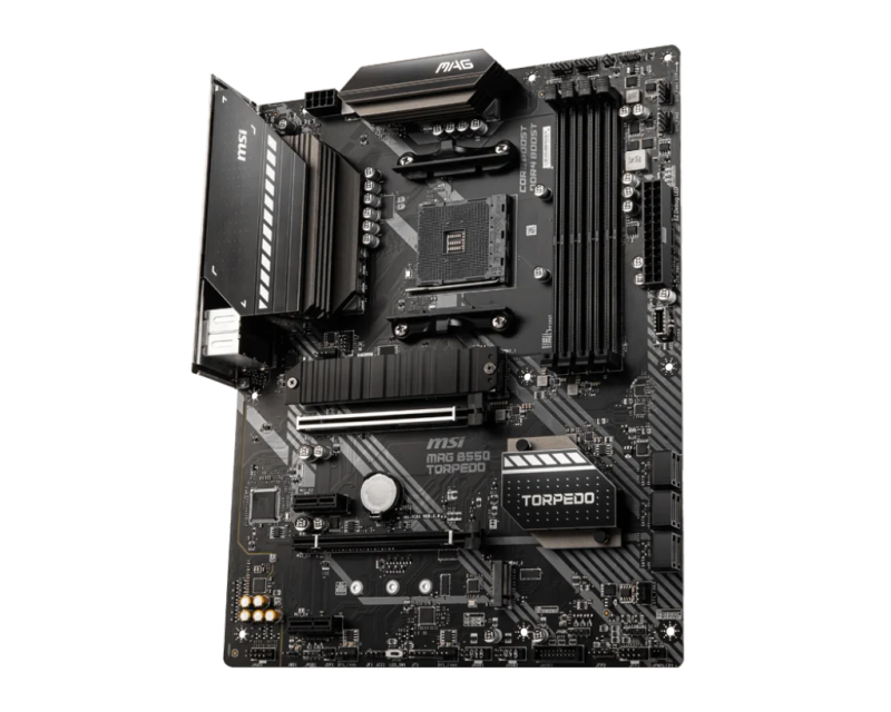 Description Picture 5 of itemMSI B550 B550M Motherboard MAG B550 TORPEDO AM4 support RYZEN 5600 5500 5900X 5300 3900 4700 cpus DDR4 128GB M.2 ATX