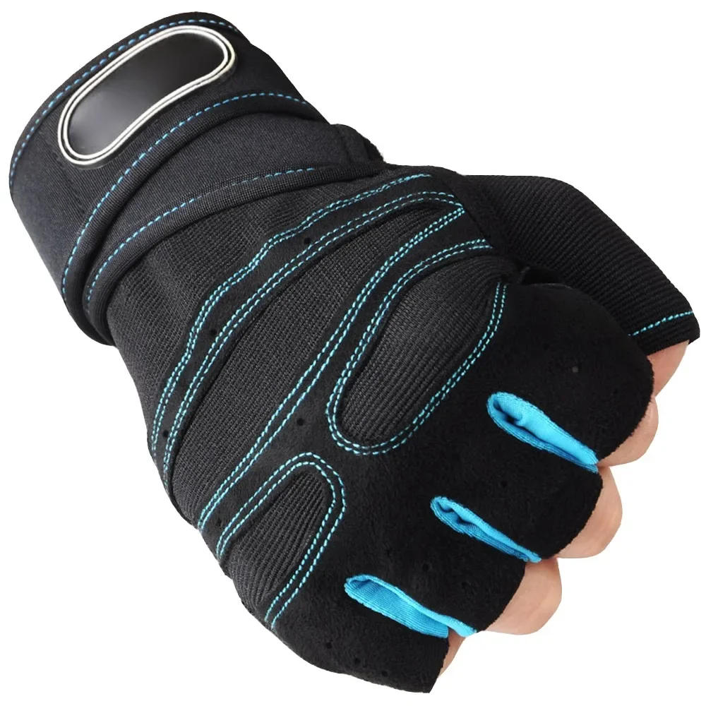 Description Picture 6 of itemGym Gloves Fitness Weight Lifting Gloves Body Building Training Sports Exercise Cycling Sport Workout Glove for Men Women M/L/XL