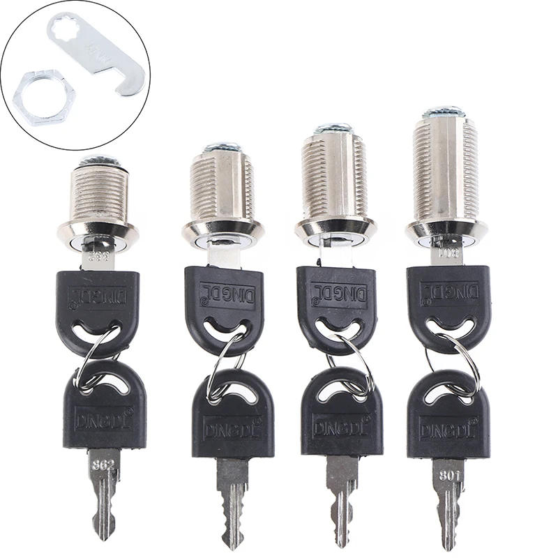 Description Picture 2 of itemHardware Cylinder Locks Door Cabinet Mailbox Padlock Drawer Cupboard Lock