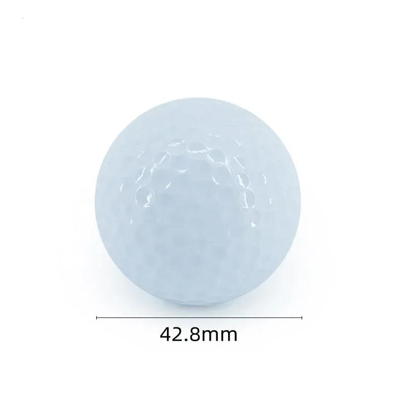 Description Picture 2 of item2024 New 10pcs Outdoor golf double-layer white ball two-layer practice ball  golf ball