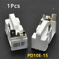 1Pcs Refrigerator Freezer Compressor Starter Assembly PD10E-15 Overload Protector Accessories