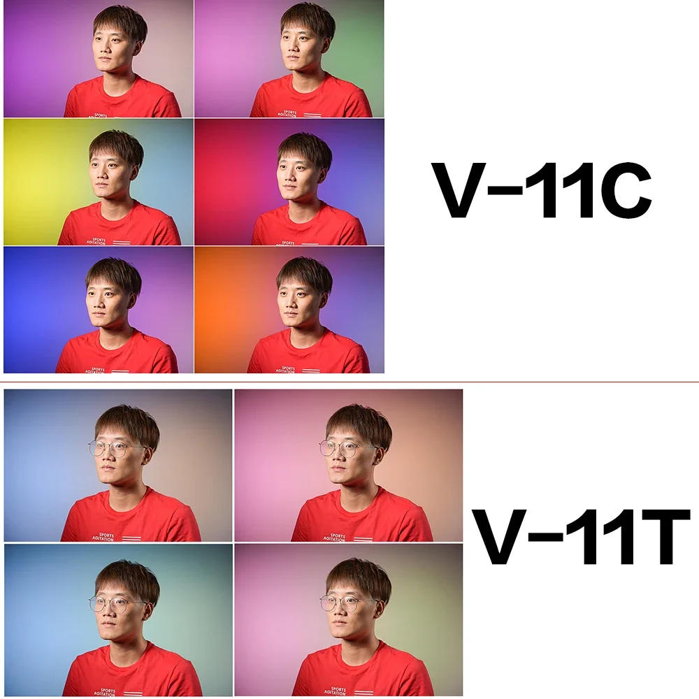 Description Picture 5 of itemGodox AK-R16 Magnetic Mount Diffuser Plate with V-11C / V-11T Color Effect Gel Set for Godox V1 Series Flash Light Speedlite