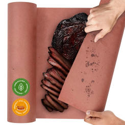 Butcher Paper for Smoking Meat Butcher Paper Roll Unwaxed 15.7 Inch x 33 Feet BBQ Peach Wrapping Paper for Smoking Meat Brisket