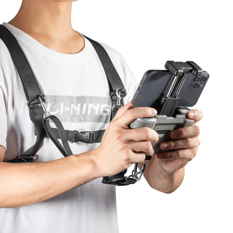 Description Picture 3 of itemDouble Shoulder Straps for DJI RC-N1/DJI RC/PRO Remote Controller Lanyard Nylon X-shaped Cross Sling Mavic 3 Avata Mini 3/4 Rope