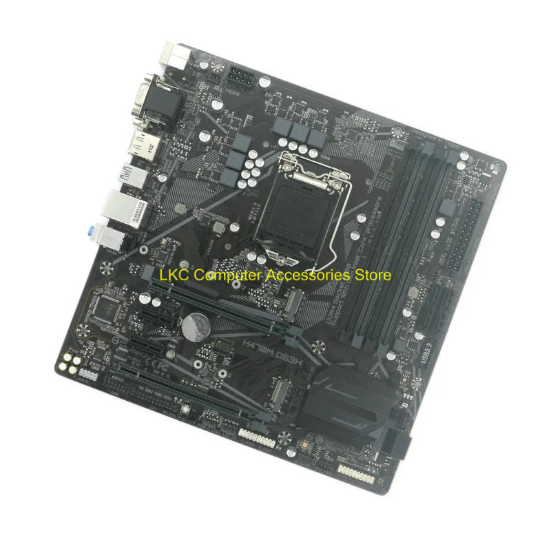 Description Picture 2 of itemFor GIGABYTE H470M DS3H Motherboards LGA1200 DDR4 USB 3.2 H470M Used Desktop Mainboard 100% Tested Supports 11600K 10600KF 10400