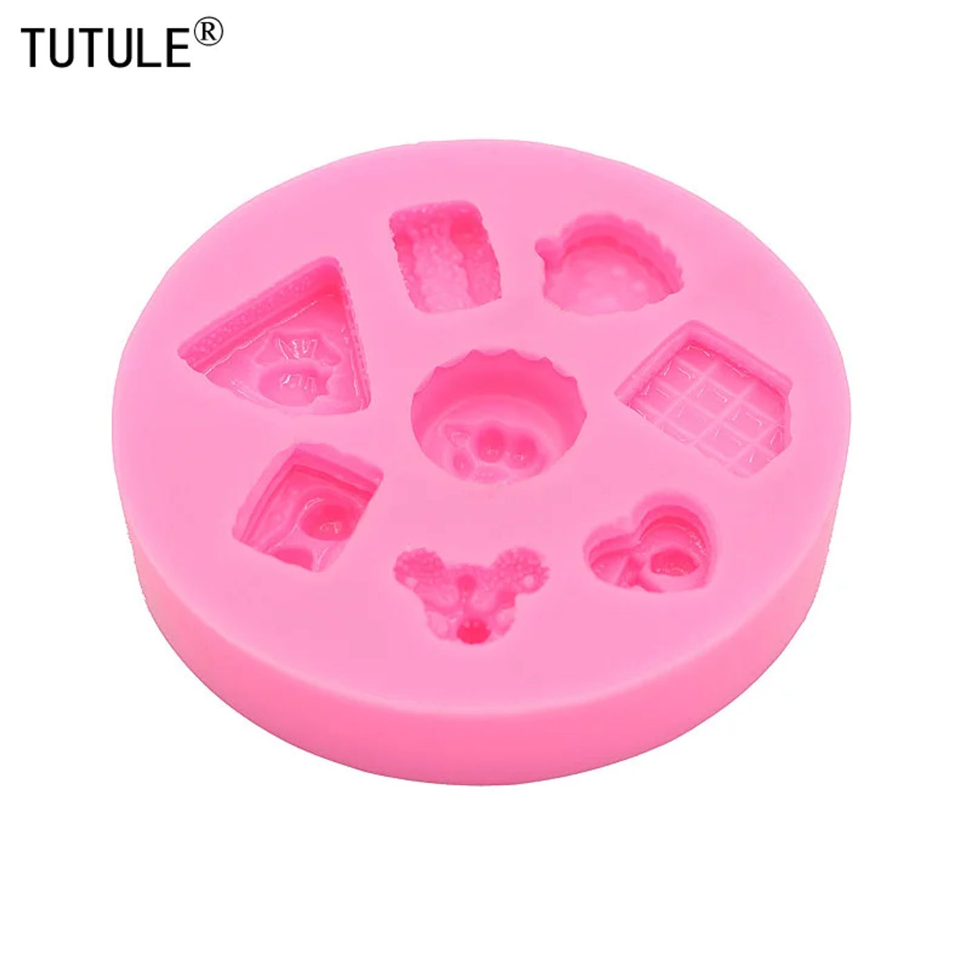 Description Picture 5 of itemCartoon Ice Cream Candy Candy Cake Silicone Mold DIY Handmade Chocolate Handmade Cake Dessert Decoration Baking Tools New