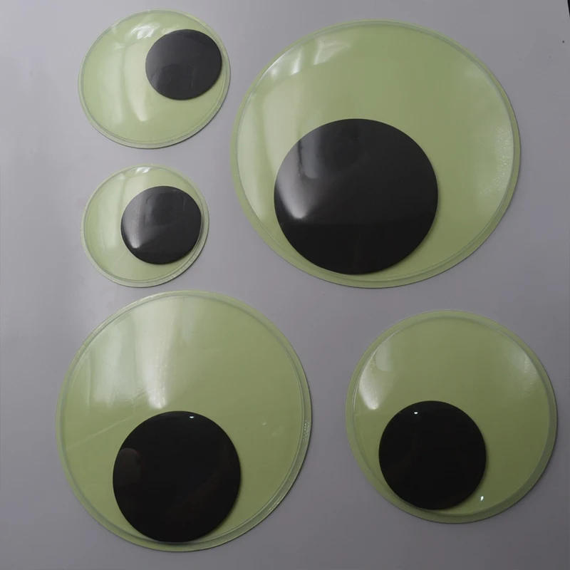 Description Picture 6 of itemGlow In The Dark Googly Eyes Movable Self-adhesive Eyes Large Plastic Eyes Sticker Diy Halloween Christmas Party Decoration