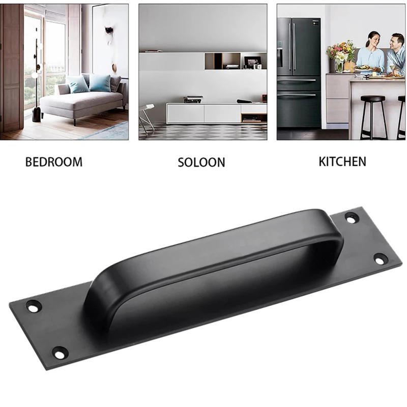 Description Picture 6 of itemAluminum Alloy Door Handle Push-pull Balcony Gate Window Pulls Knob Bedroom Kitche Furniture Cabinet Hardware Door Handles