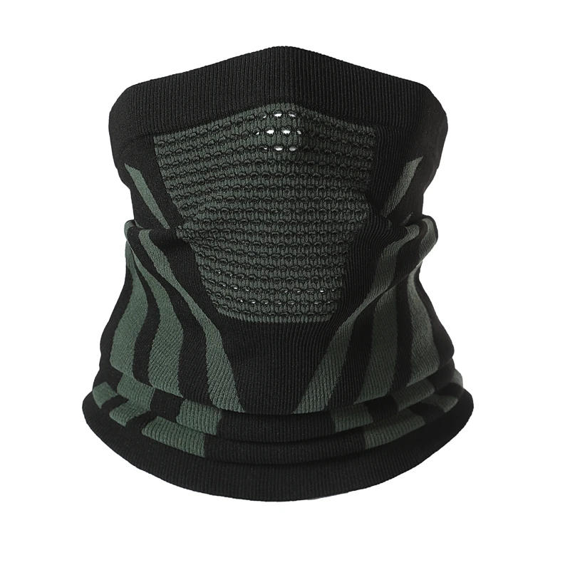 Description Picture 4 of itemNew Face Bandana Mask Cover Neck Warmer Bicycle Cycling Scarf Hiking Breathable Mask Winter Outdoor Windproof Thickened Mask Bib