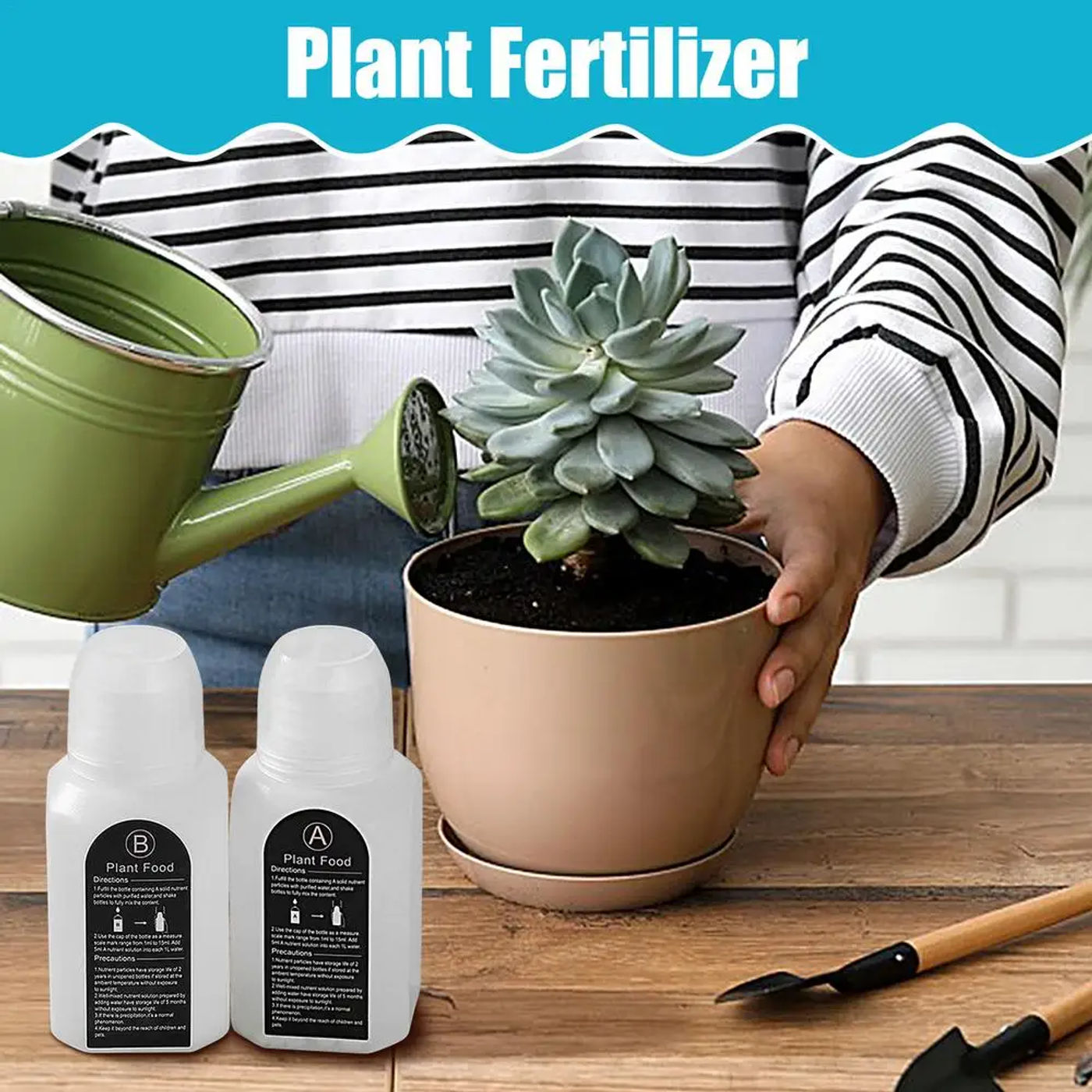 Description Picture 3 of itemPlant Food For Hydroponics Growing System Hydroponic Fertilizer For Indoor Plants A & B Water Soluble Indoor Plant Food For