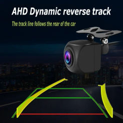 Hd Night Vision Dynamic Trajectory AHD/CCD Reversing camera Fisheye 170 wide-angle car camera waterproof and sunscreen