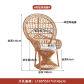 Peacock chair A1