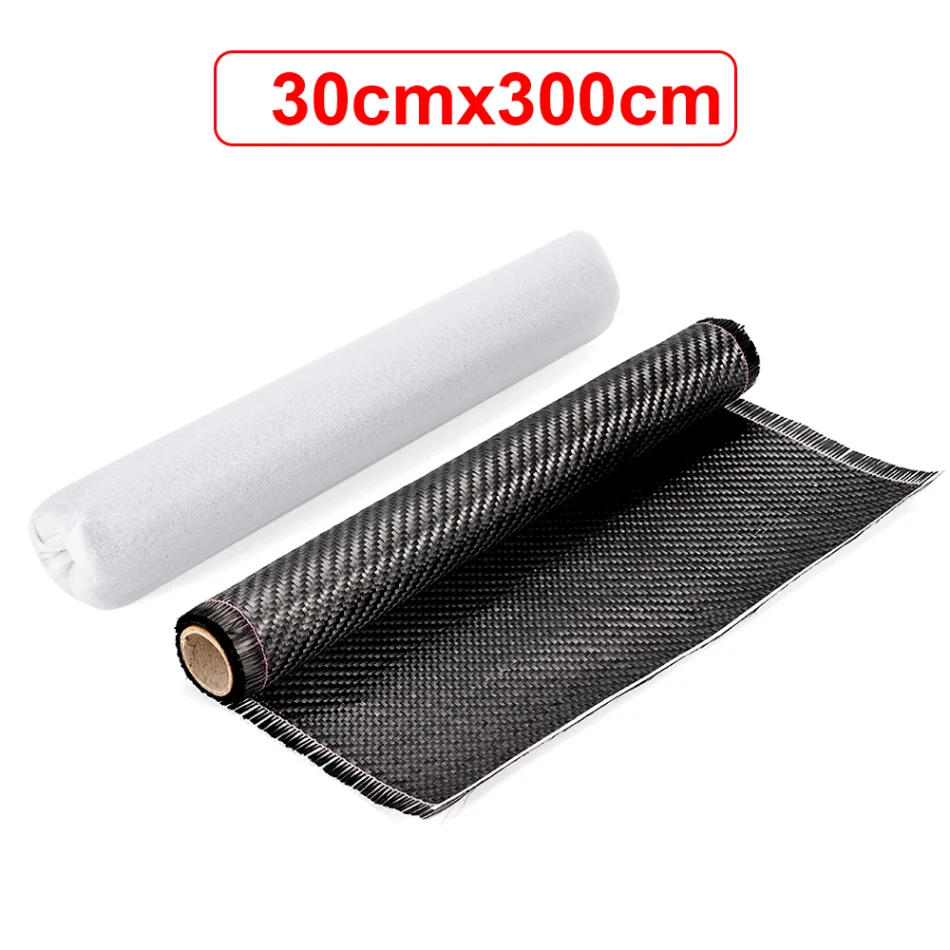 Description Picture 6 of item3K 200gsm 0.2mm 60/100/150/300cm Thickness Carbon Fiber Cloth Plain Carbon Fabric For Commercial Car Part Sport Equipment