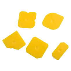 5pcs Silicone Sealant Tool Spreader Finish Kit Caulk Tile Grout Applicator Window Door Cement Caulk Removal Tool Rubber Edge