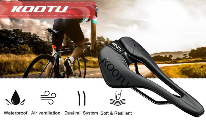Description Picture 2 of itemBicycle Saddle Hollow Breathable Design Thickened Saddle Comfortable Bicycle Universal Saddle