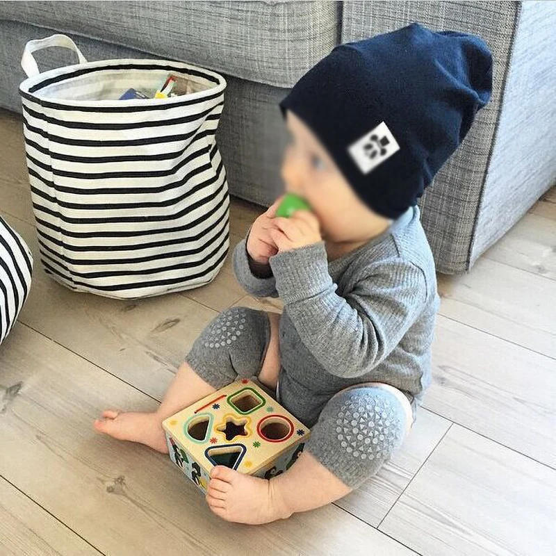 Description Picture 2 of item3/5Pairs Baby Knee Pads Toddler Crawling Anti-Slip Kneepads Unisex Boy Girl Elbow Cushion Pad Safety Protector Cotton Leg Warmer