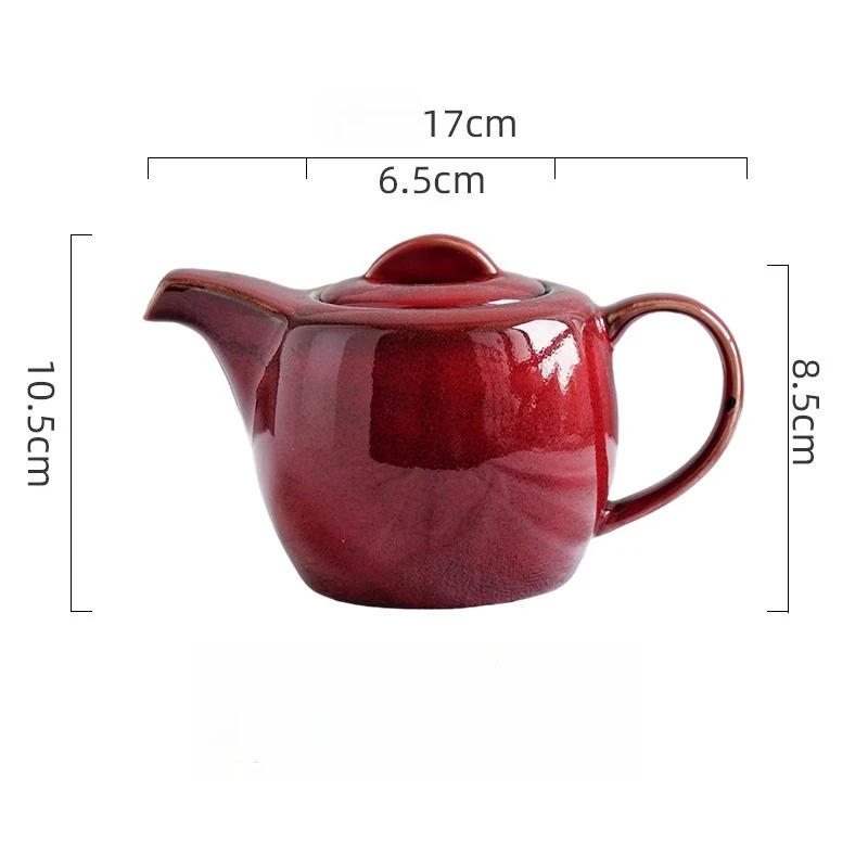 Description Picture 2 of itemEuropean Style Ceramic Coffee Pot Office Home Restaurant Tea Pot Heat Resistant Coffee Utensils