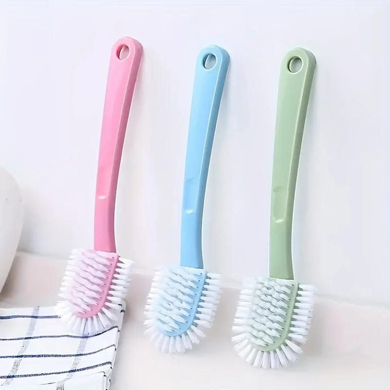 Description Picture 5 of item1PC Multifunctional Long-handled Shoe Brush - Five-sided Shoe Washing Brush Long handled cleaning brush