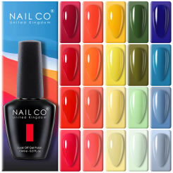 NAILCO 15ml Nail Gel Polish Summer Hybrid Nail Varnish Manicure UV Top Coat Base Red Blue Color Esmalte Nail Art Gel Lack Polish