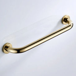 30CM Gold Brass Safety Bathroom Aid Bath Shower Hand Grip Grab Towel-Rail Bar Handle Nzh098