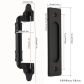 9877 Black L 9.7 in