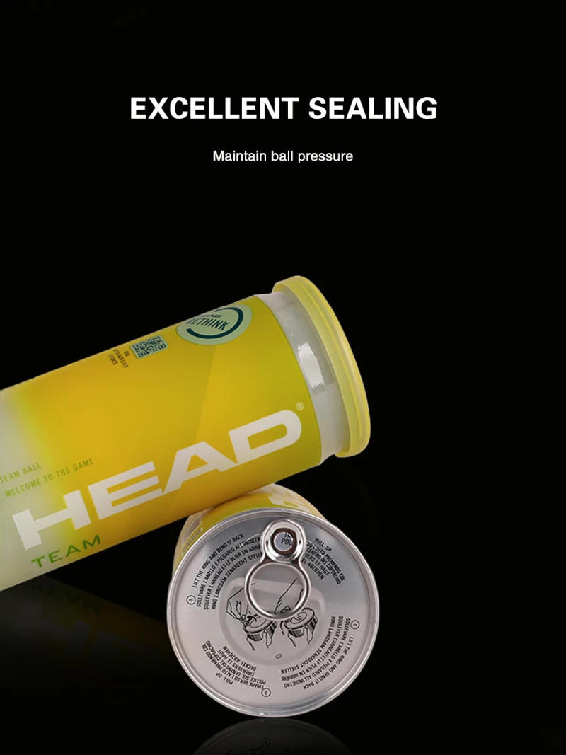 Description Picture 5 of itemHEAD Professional Tennis 4B TEAM 3 Tour X Training Ball T 3B Pro Match Balls High Elasticity Resistant Durable Excesice Tennis