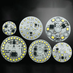 10/100PCS Chip for Lamp Bulb Led Light Board 220v High Pressure Light Board 3w5w7w9w12w15w18w Free Drive Light Source Round DIY
