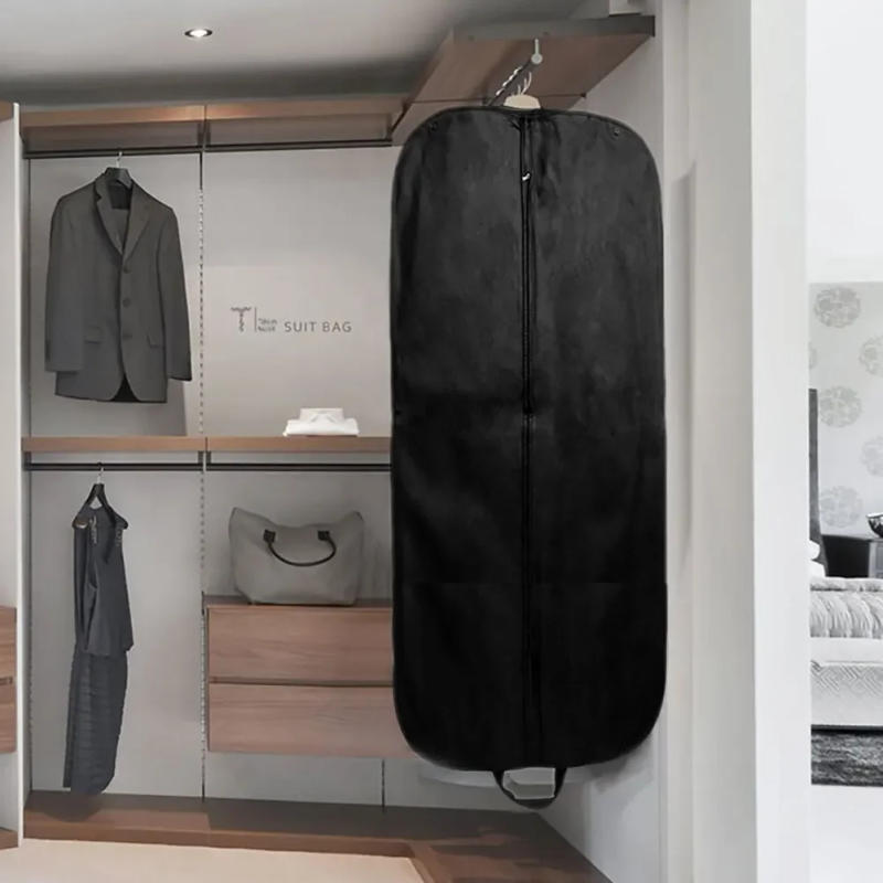 Description Picture 2 of itemDustproof Garment Bag Closet Organizer Waterproof Clothes Dust Cover Coat Suit Dress Protector Household Hanging Clothing Cover