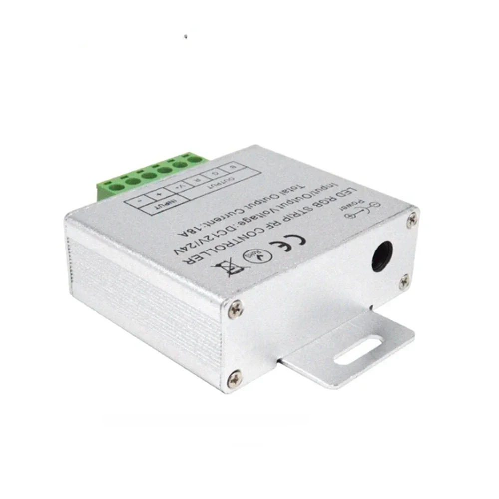 Description Picture 5 of itemHot DC12V-24V 18A RGB Controller Wireless RF Touch Panel Dimmer 5 Keys Remote Controle for 2835 3528 5050 RGB LED Strip Lights
