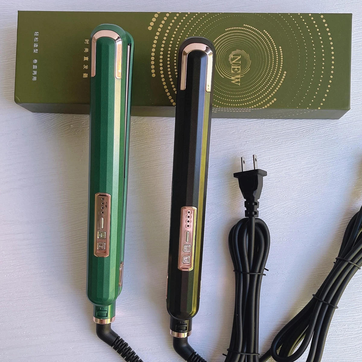 Description Picture 4 of itemFlat Irons Wholesale Private Label Personalized Flat Iron Brand 1Inch Flat Iron Hair Straightener