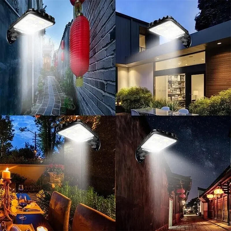 Description Picture 6 of item1~6pack Solar Street Lights Outdoor 108COB LED Solar Lamp With 3 Lighting Mode Motion Sensor Security for Garden Patio Path Yard