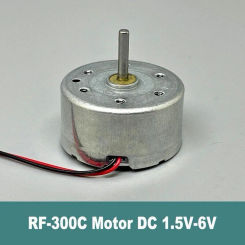 Mini Circular Electric Motor  RF-300CA RC-300 DC 3V 5V 6V 10300RPM Mini 24mm Round Electric Motor 2mm Shaft Generator Spare Part