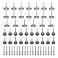 60Pcs Silvery