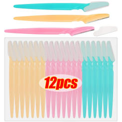 Eyebrow Trimmer Blade Women Safety Face Razor Eyebrows Shaping Knife Portable Brow Epilation Hair Removal Cutters Makeup Scraper