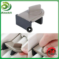 Aluminum Alloy Sliding Door Window Locks Adjustable Door Security Lock Home Office Safety Lock Anti-Theft Security Tool