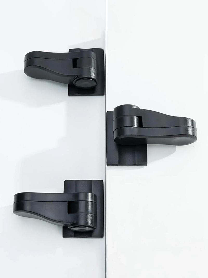 Description Picture 5 of item1pc- Multi-function door handle lock Child safety lock for cabinet drawer doorstop