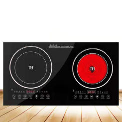 Induction Cooker Household Double Able Furnace Electric Ceramics Intelligent High Power Fire Boiler Waterproof Burner Embedded