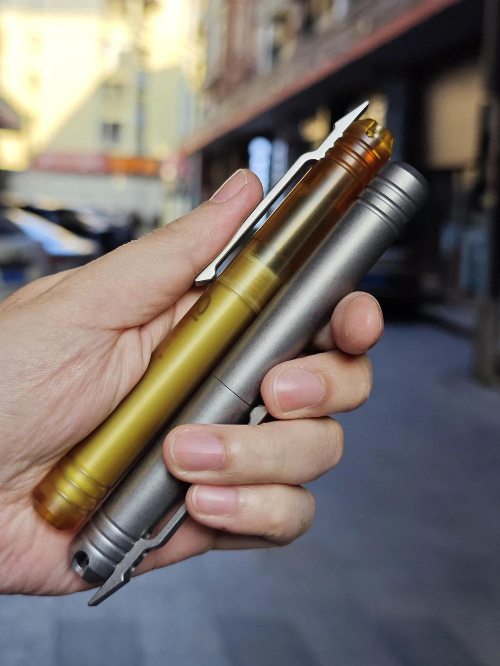 Description Picture 6 of itemEDC Ultem Imported PEI Titanium Alloy Pen With Collection Writing Multi-functional Portable Outdoor EDC Tools