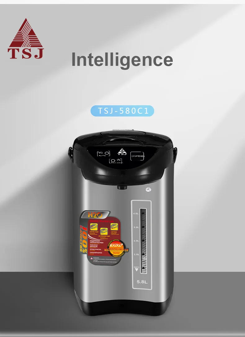 Description Picture 5 of itemElectric Hot Water Boiler&Warmer,Manual DispenseAuto Water Pot Safety Stainless Steel Hot Water Dispenser Water Boiler 5.8Liter