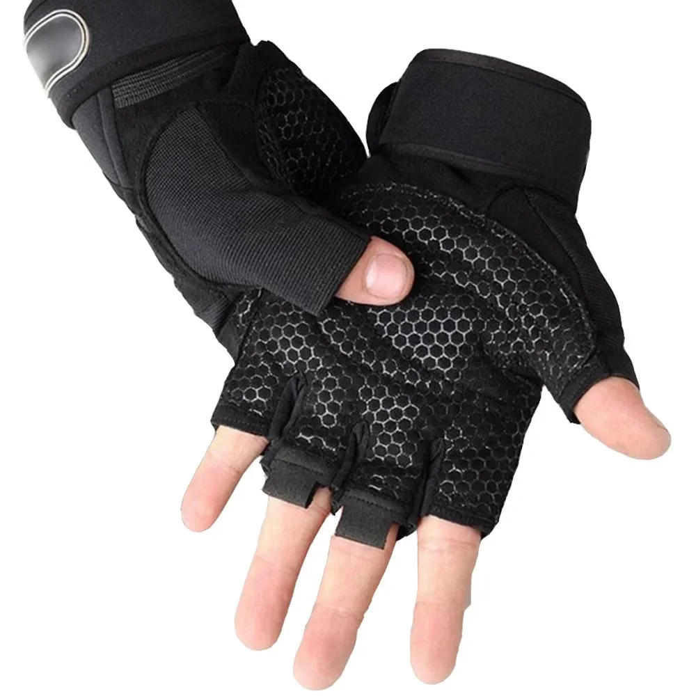 Description Picture 5 of itemGym Gloves Fitness Weight Lifting Gloves Body Building Training Sports Exercise Cycling Sport Workout Glove for Men Women M/L/XL