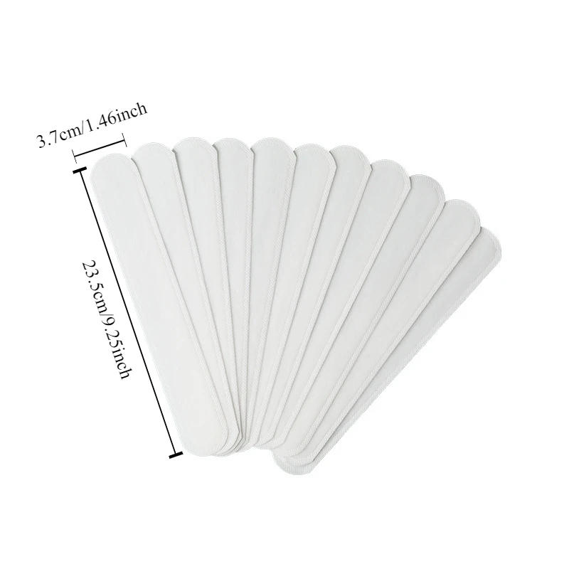 Description Picture 6 of itemDisposable Hat Sweat Pad Adjustable Absorbent Hat Liner for Baseball Caps and Shirts Cotton Collar Protector Hiking Accessories