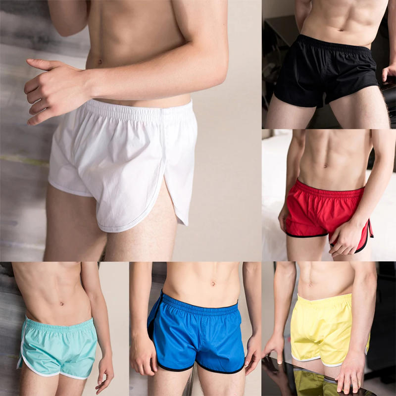 Description Picture 3 of item2022 Fashion High Quality Mens Briefs Shorts Fitness GYM Moisture Wicking Plus Size Quick Dry Short Pants Sports