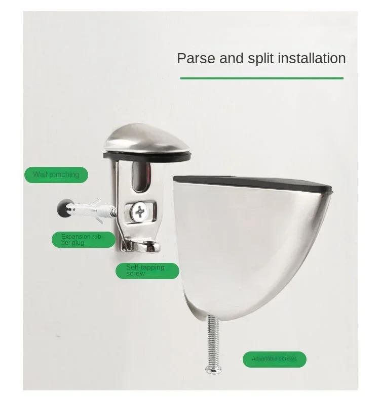 Description Picture 3 of item1PCS Adjustable Laminated Glass Clip Fishmouth Clip F Clip Fixed Bracket Partition Plate Bracket Connection Fittings