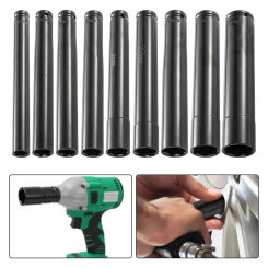 1pc 200mm Long Wrench Socket 1/2" Drive Deep Wrench Socket Adapter Spanner Converter Reducer Electric Hex Wrench