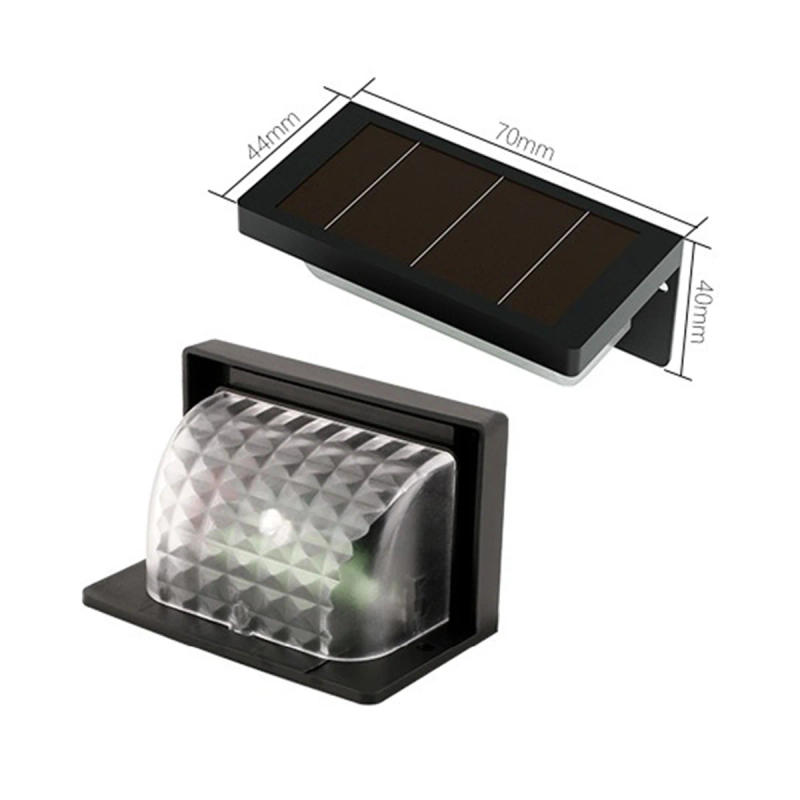 Description Picture 2 of itemOutdoor LED Solar Wall Lights Waterproof Garden Decoration Solar Powered Light Villa Balcony Fence Stairs Porch Sunlight Lamp