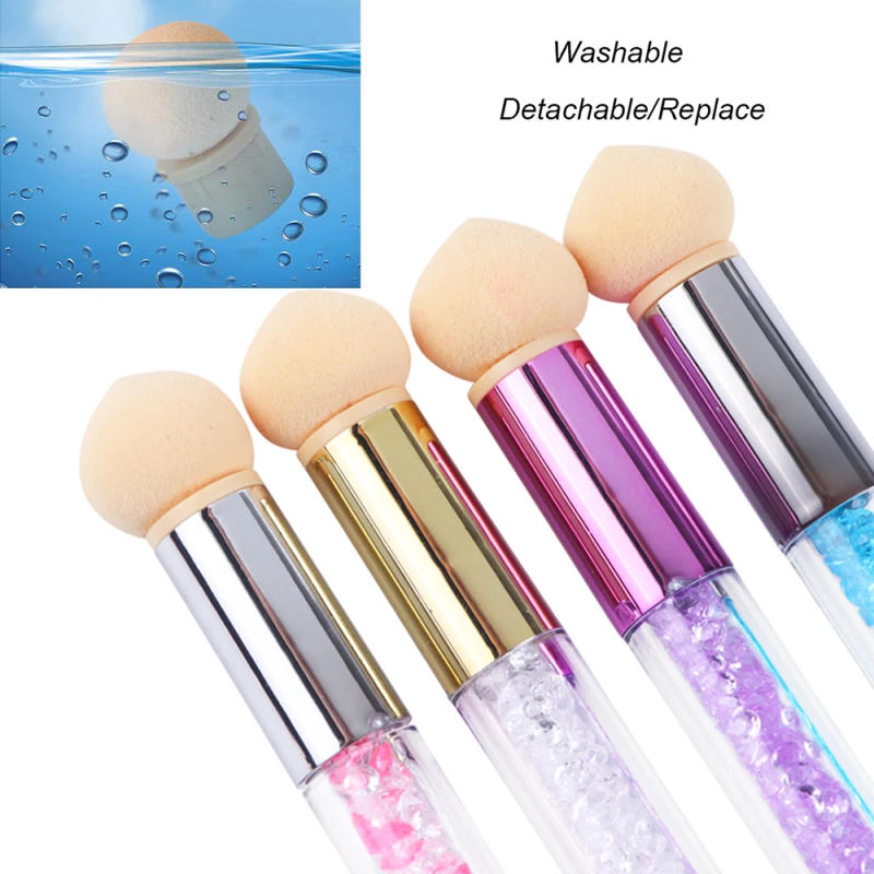 Description Picture 5 of itemDouble Head Gradient Sponge Pen Nail Art Brushes Pen Acrylic Gel Glitter Powder Picking Dotting Tools Manicure Supplies LEB944