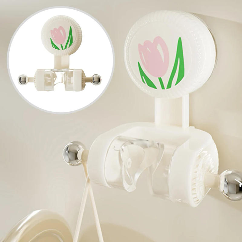 Description Picture 3 of item1pcs Adjustable Suction Cup Bracket Holder Bathroom Wall Mount Cute Shower Head Holder For Children Bathroom Fixture Accessories