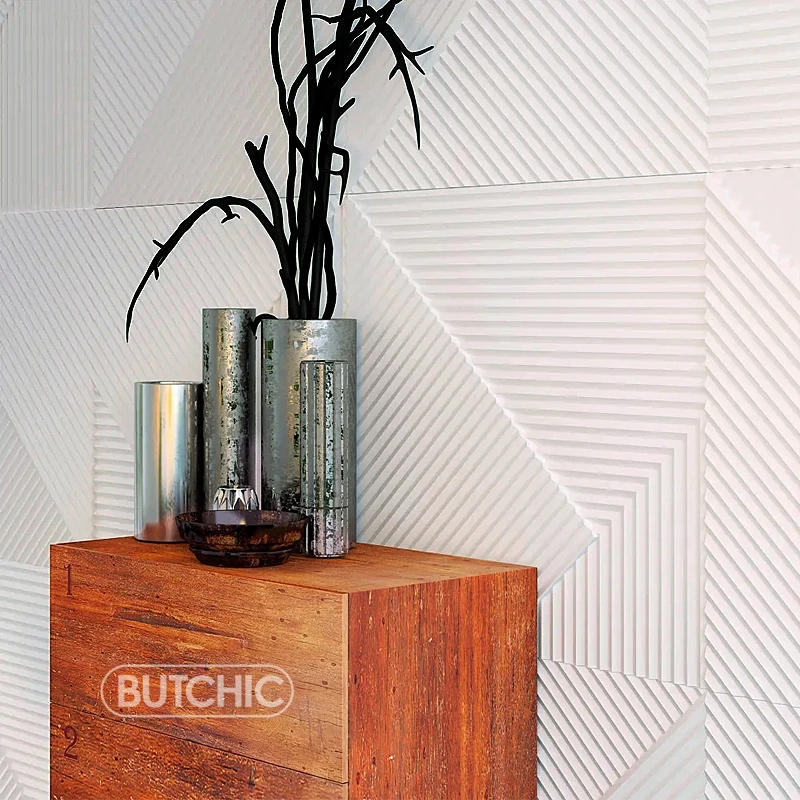 Description Picture 5 of item12pcs 50cm wall renovation 3D Stereo Wall Panel Diamond Not self-adhesive tile 3D wall sticker living room Bathroom wall paper