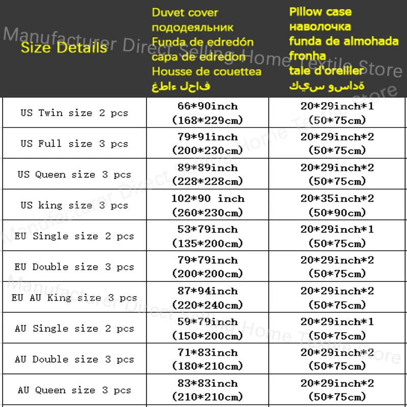 Description Picture 3 of itemCrafts 3D Pinch Pleated Duvet Cover Set Queen Size Solid Single Double Bedding Set King Soft Durable Quilt Cover and Pillow Case